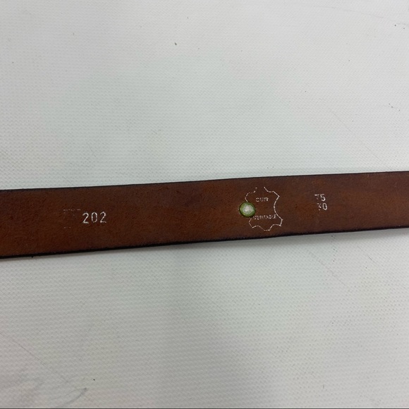 Mexican leather concho belt. 30 - Picture 7 of 8